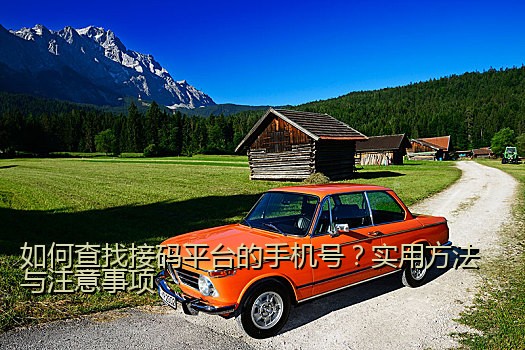 如何查找接码平台的手机号？实用方法与注意事项
