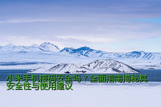 小米手机接码安全吗？全面指南揭秘其安全性与使用建议