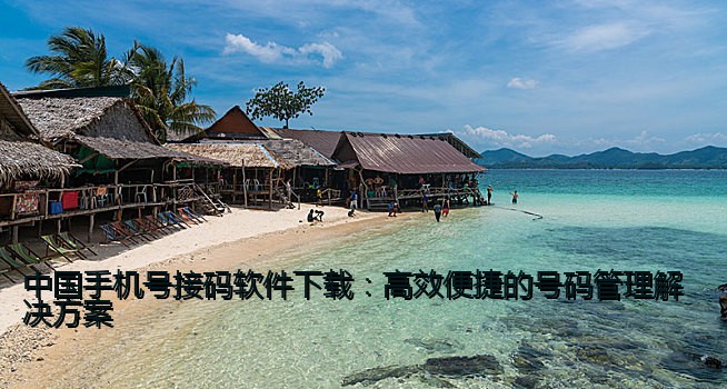 中国手机号码接码平台官网:数字时代的通讯管理新选择
