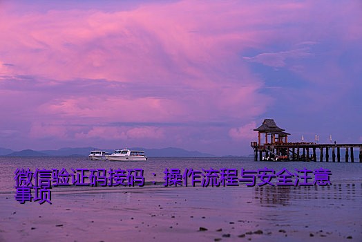 微信验证码接码：操作流程与安全注意事项