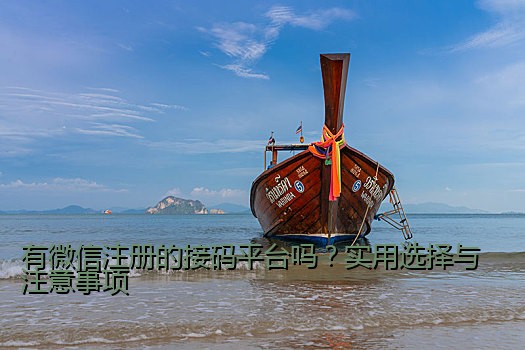 有微信注册的接码平台吗？实用选择与注意事项