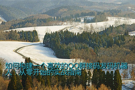 如何构建一个高效的QQ群接码发码机器人：从零开始的实战指南