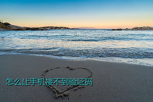 怎么让手机接不到验证码