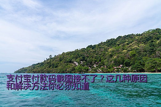 支付宝付款码截图接不了？这几种原因和解决方法你必须知道