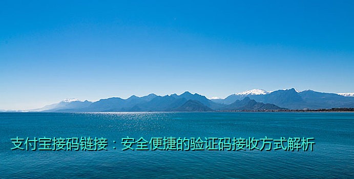 支付宝接码链接：安全便捷的验证码接收方式解析