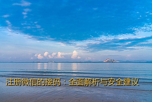 注册微信的接码：全面解析与安全建议
