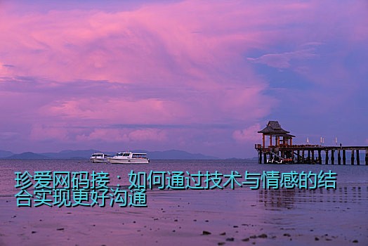 珍爱网码接：如何通过技术与情感的结合实现更好沟通