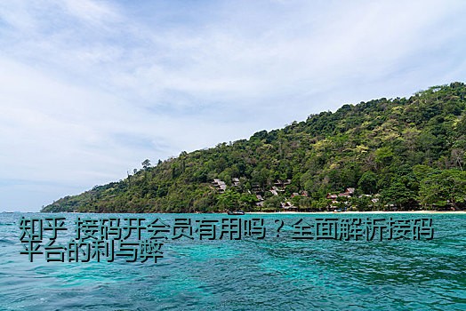 知乎 接码开会员有用吗？全面解析接码平台的利与弊